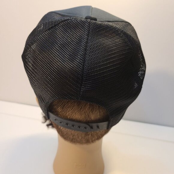 Vintage 90s Trucker Hat Fram Patch Mesh Adjustable Hat - Picture 4 of 8
